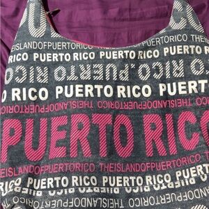 Robin Ruth Puerto Rico Large Canvas Hobo Bag